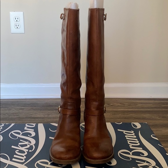 Lucky Brand Leather Boots - Picture 2 of 5